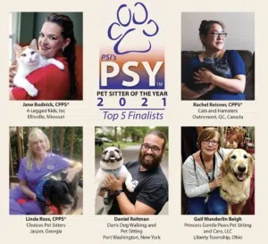 Pet Sitters International announces finalists for 2021 Pet Sitter of the Year™ Award